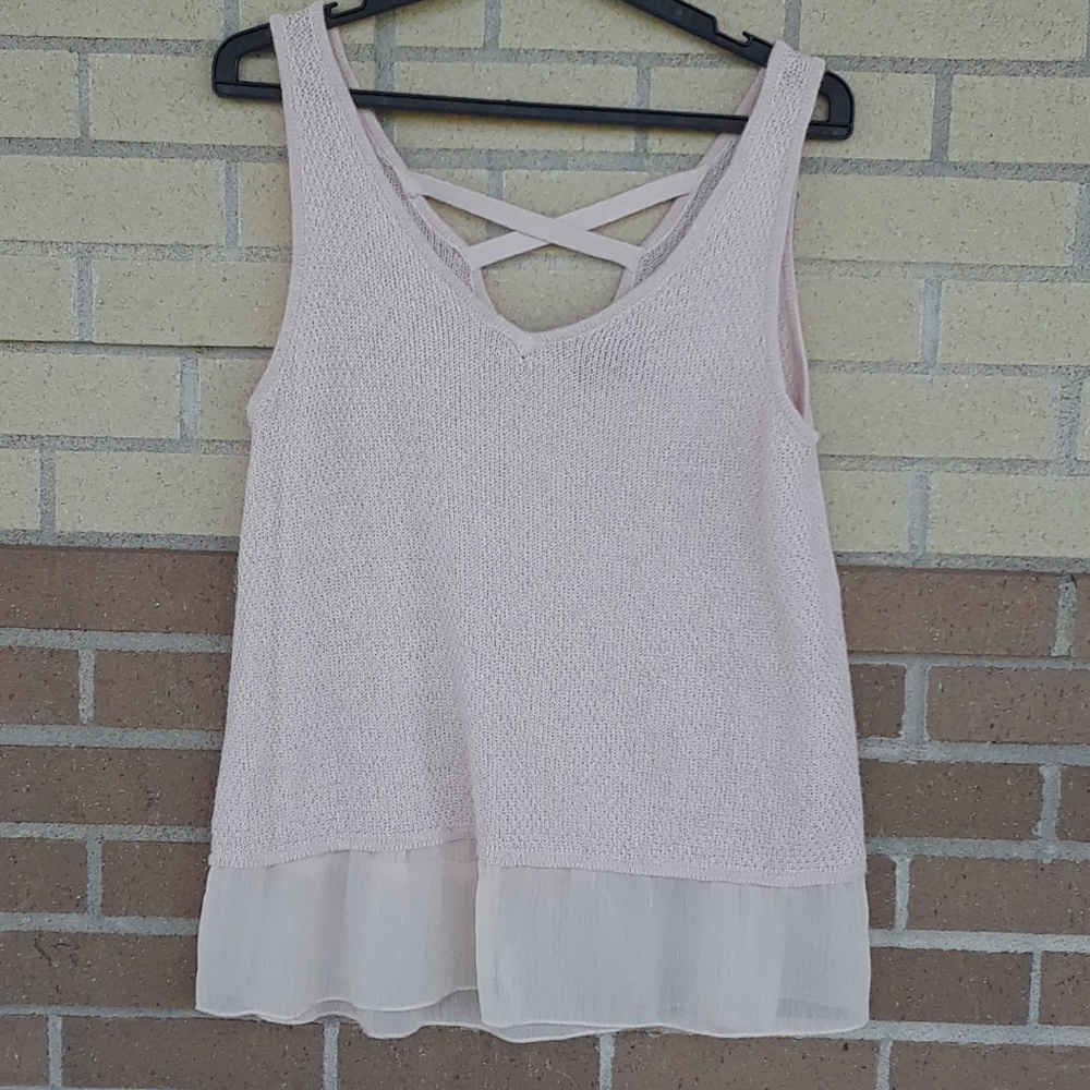 Womens August Silk Pink V Neck Medium Shirt